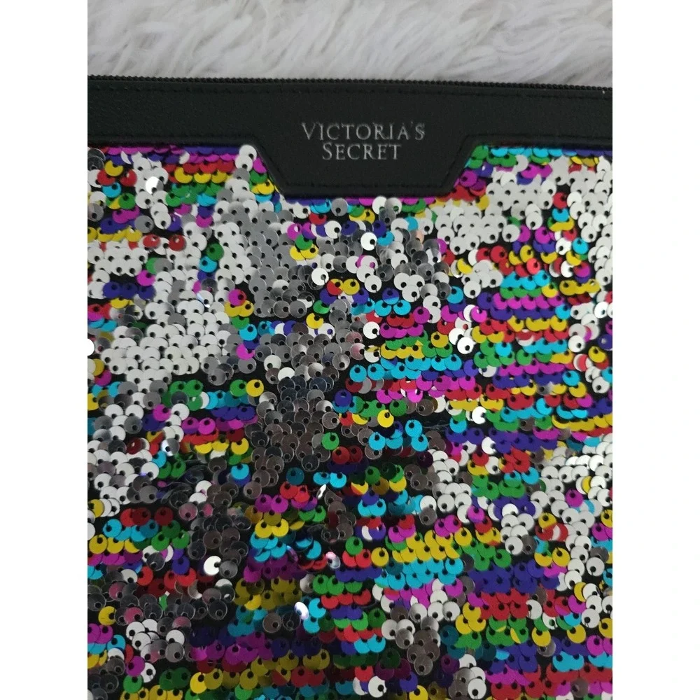 Victoria's Secret‎ | Sequin Clutch / Makeup Bag